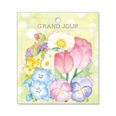 グランジュールステッカー フラワー