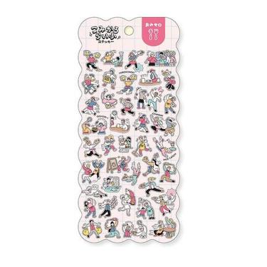 こみかるらいふステッカー おみせ2