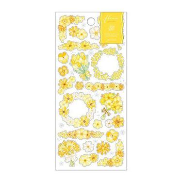 フローリアステッカー イエロー