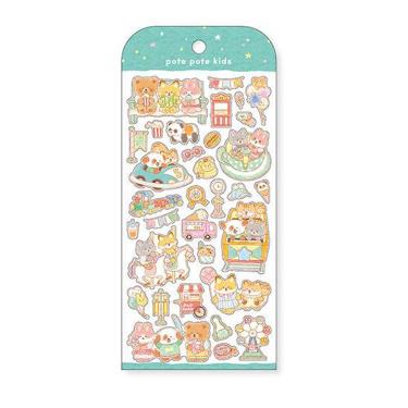 ポテポテキッズシール ゆうえんち