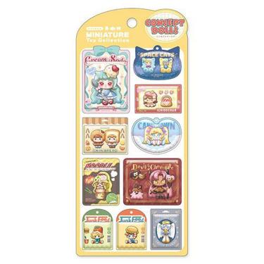 ミニチュアトイコレクションシール コンセプトドールズ