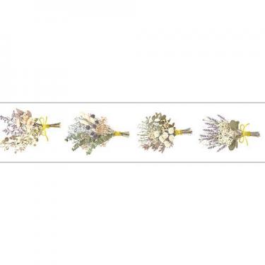 クリアテープ 30mm幅 箔押し ブーケ