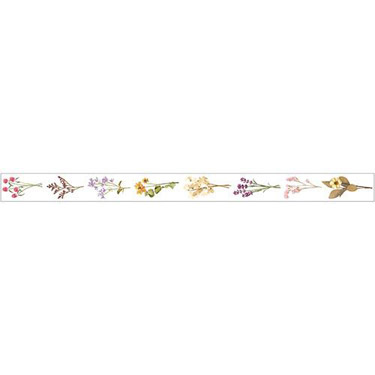 クリアテープ 15mm幅 フラワー