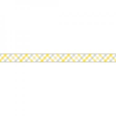 クリアテープ 7mm幅 イエローギンガム