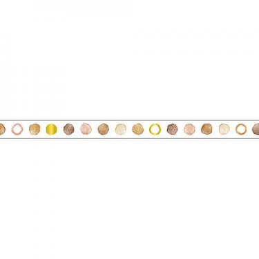 クリアテープ 7mm幅 箔 ブラウンペール