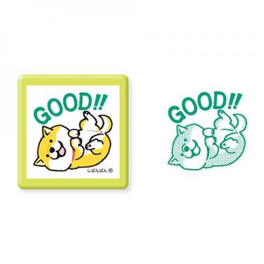 スタンプ浸透印 しばんばん GOOD