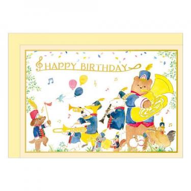 バースデーミニカード マーチング