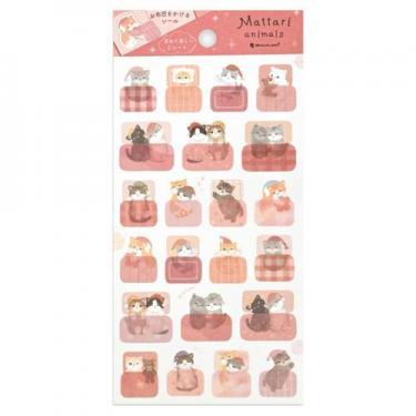 シール大 まったりアニマルズ ナイト キトゥン