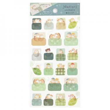 シール大 まったりアニマルズ ナイト モモンガ