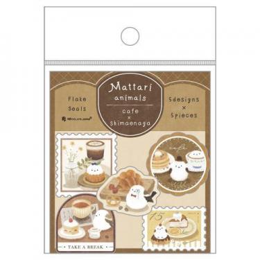 フレークシール まったりアニマルズ デイ シマエナガ