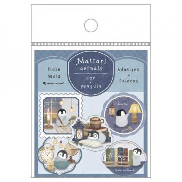 フレークシール まったりアニマルズ デイ ペンギン