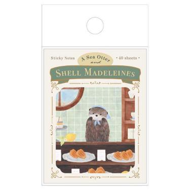 ふせん レッサーパンダブックス ラッコとマドレーヌと