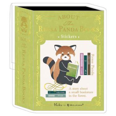 フレークシール レッサーパンダブックス レッサーパンダ書店