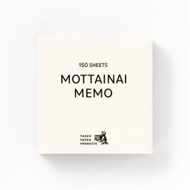 MOTTAINAI MEMO アソート19