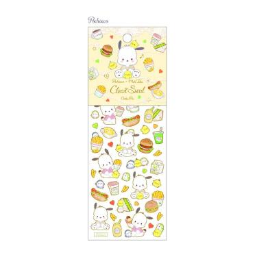 サンリオキャラクターズ×たけいみき ふち箔クリアシール ナチュラル 