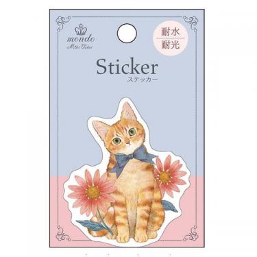 ステッカー たけいみき mondo ジンジャーキャット