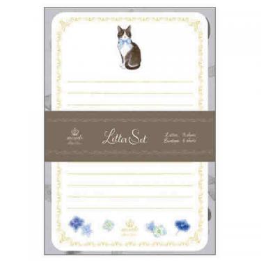 レターセット たけいみき mondo タキシードキャット