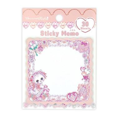 ★新品★飴ノ森ふみか  スクエア付箋  ４種セット 付箋 ふせん 飴ノ森ふみか えんじぇるブルー クローズピン 新