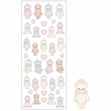 フロッキーシール くま