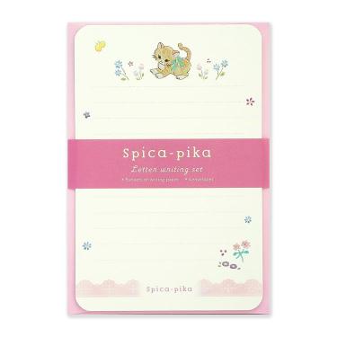 Spika-pika（スピカピカ） レターセット おてんば子猫