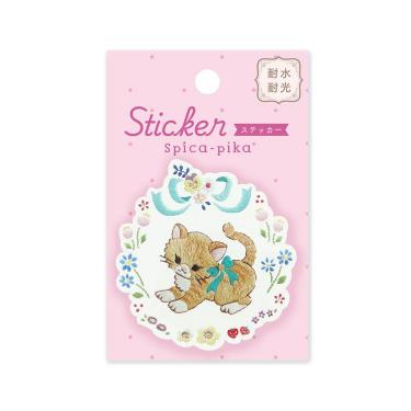 Spika-pika（スピカピカ） ステッカー おてんば子猫