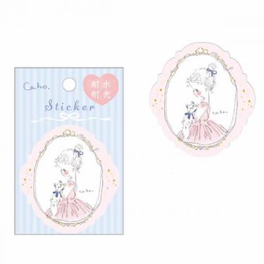Caho ステッカー バレリーナ