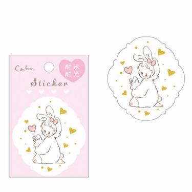Caho ステッカー うさぎ