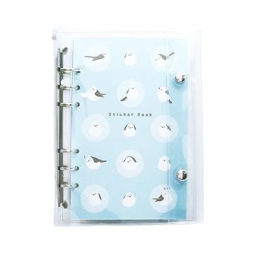 マイリングシール帳 バインダー L シマエナガ