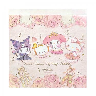 レア♡サンリオ♡キティ&ミミィ 長崎限定 あじさい ダイカットメモ 2004年 レア♡サンリオ♡キティ&ミミィ 長崎限定 あじさい ダイカット