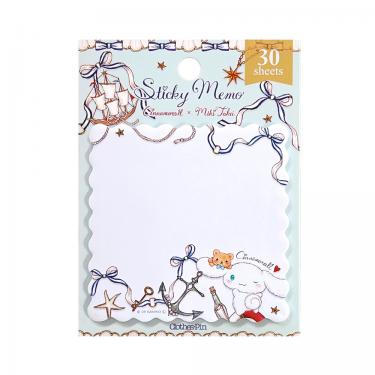 サンリオキャラクターズ×たけいみき ふせん シナモロール マリン