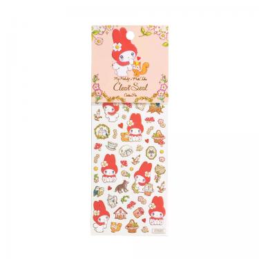 サンリオキャラクターズ×たけいみき ふち箔クリアシール マイメロディ リトルレッド