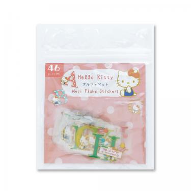 アルファベットフレークシール サンリオキャラクターズ ハローキティ