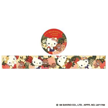 マスキングテープ サンリオキャラクターズ×TOMOKO HAYASHI ハローキティ