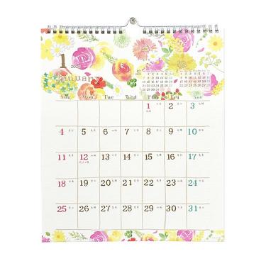 2026年1月始まりカレンダー 壁掛け ナミナミ