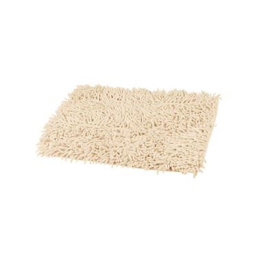 ふかふか快適 吸水バスマット 36×50cm アイボリー