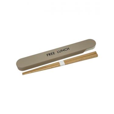 スライド箸箱セット 18cm ベージュ