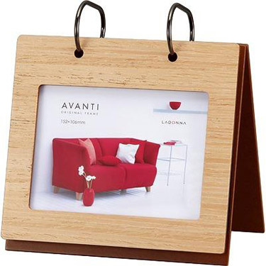 めくり型アルバムフレーム ダークブラウン ポストカードサイズ フォトフレーム ホーム キッチン ロフト公式通販サイト Loft