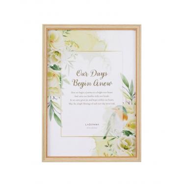 リビングフォトフレーム A4判 ナチュラル