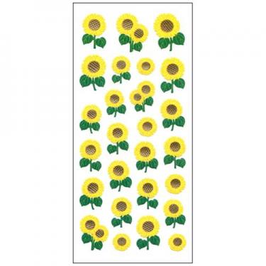夏柄 和風シール ひまわり
