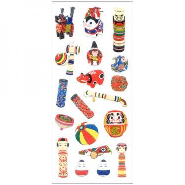 和風シール 和玩具