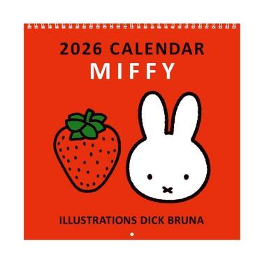 2026年1月始まりカレンダー 壁掛け ミッフィー