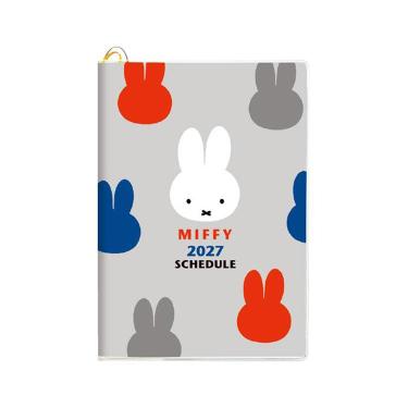 2026年10月始まり手帳 週間ブロック B6 ブルーナワールド グレー