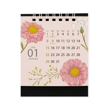 ２０２３年１月始まりカレンダー 卓上 日比谷花壇 お花柄: ステーショナリー | ロフト公式通販サイト | LOFT