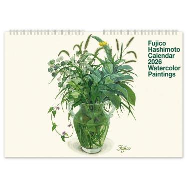 2026年1月始まりカレンダー 壁掛け 3L 橋本不二子 インテリア