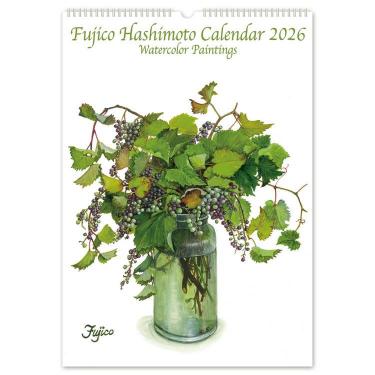 2026年1月始まりカレンダー 壁掛け LL 橋本不二子 書き込み