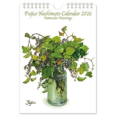 2026年1月始まりカレンダー 壁掛け S 橋本不二子 書き込み