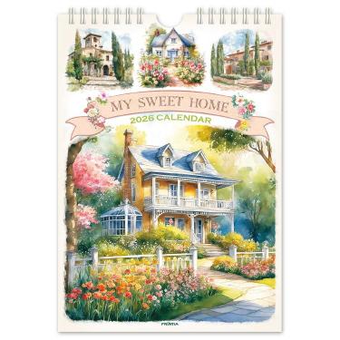 2026年1月始まりカレンダー 壁掛け S スイートホーム