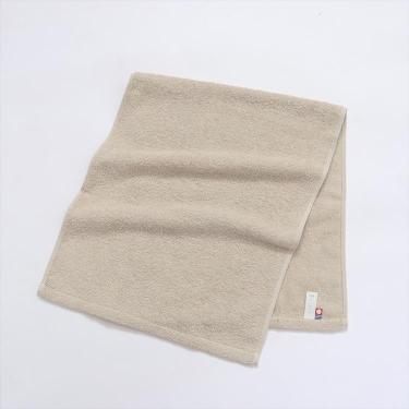 フェイスタオル 34×80cm ベージュ