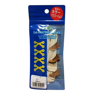 スニーカーシューレース 生成り クラブヴィンテージ・コンフォート