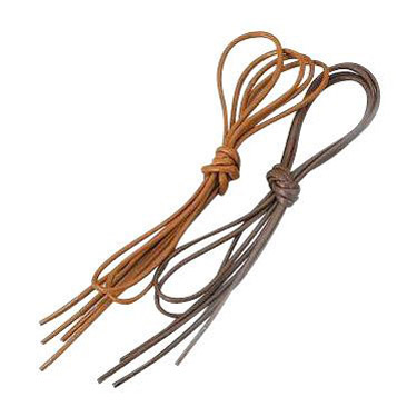 シューレース 丸ヒモ（ロー引き） 茶色 クラブヴィンテージ・コンフォート